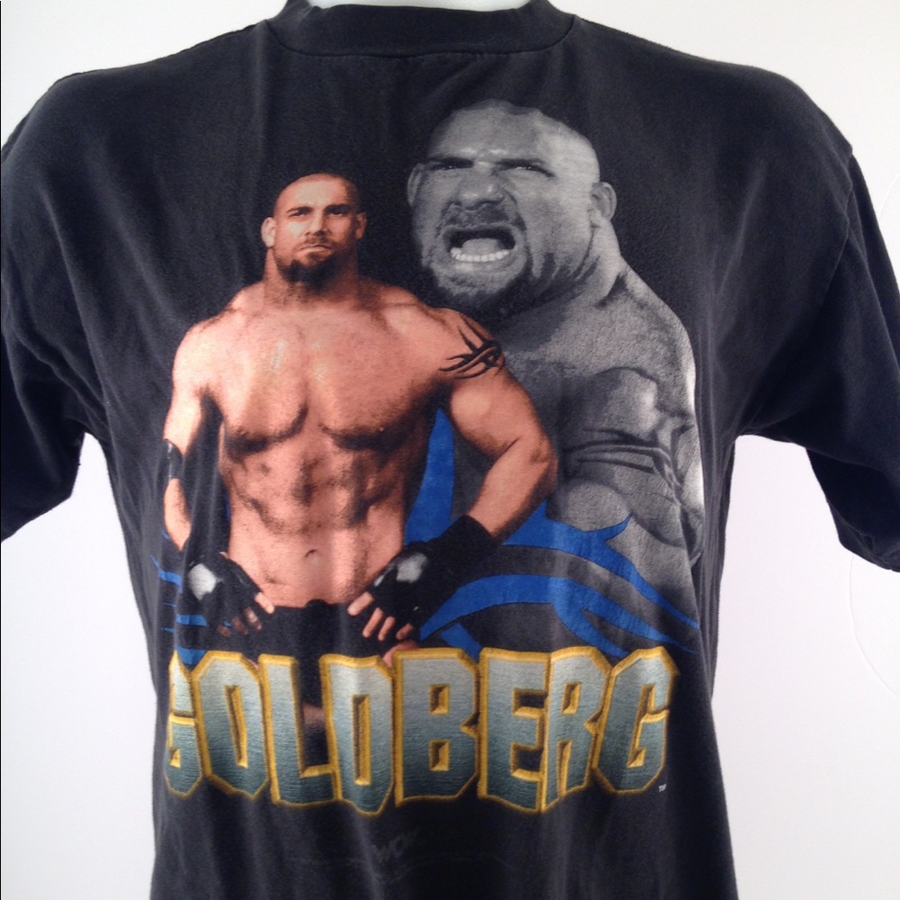 Vintage WCW Bill Goldberg Men's Small Attitude Era
